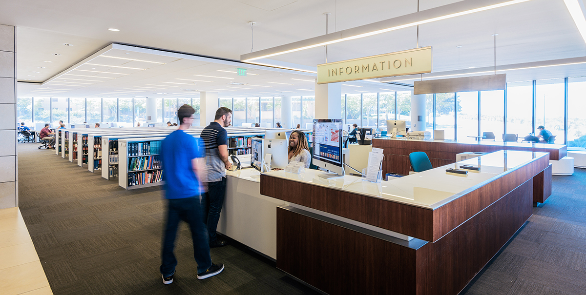 Information Desk @ the Library - Loyola Marymount University